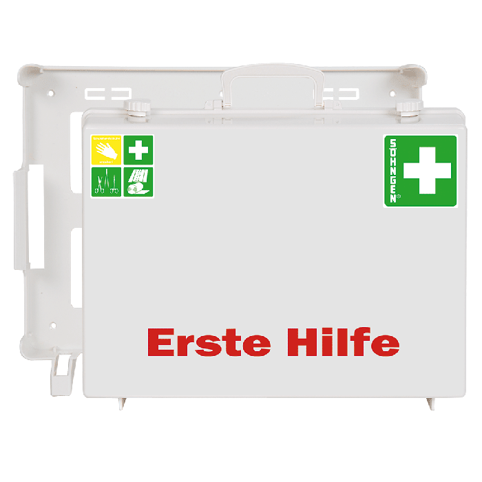 Trousse de premiers secours MT-CD, norme industrielle, blanche