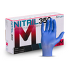Glants altruan nitril350 nitrile, gants jetables, bleu - 100 pièces