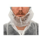 MaiMed-Beard, protection de barbe en polaire blanche, avec élastique sans latex, 100 pièces/paquet | Paquet (100 pièces)