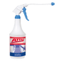 Bouteille pulvérisateur blanche de 1L avec déclencheur bleu et l'inscription "Dr. Schnell ATTILA EXTRA FORT Nettoyant pour gril et four, hygiène de cuisine" de DR.SCHNELL GmbH & Co. KGaA, avec une étiquette rouge et bleue avec du texte allemand pour l'hygiène de cuisine.