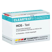 Pack de test de grossesse Cleartest HCG : 20 pièces, marchandises IMPORTÉES | Pack (20 tests)