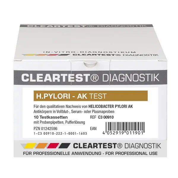 Cassettes de test Cleartest Pylori