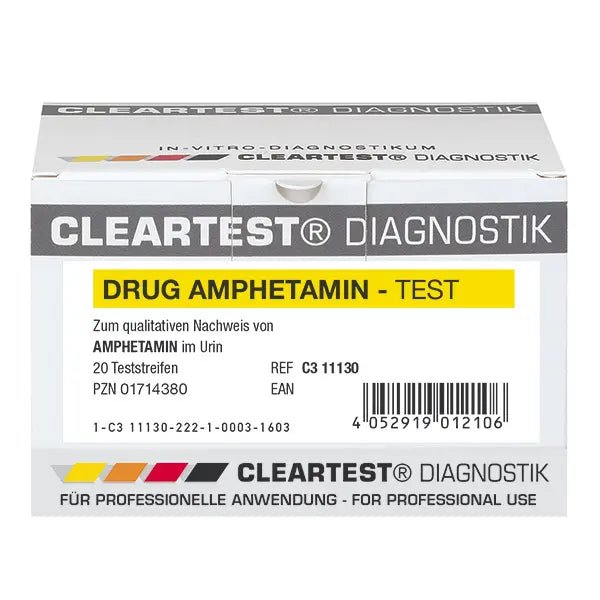 Médicament Cleartest, Benzodiazépines, 300ng/ml Paquet : 20 pièces | Pack (20 tests)
