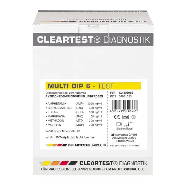 Test Cleartest Multi-Dip 6