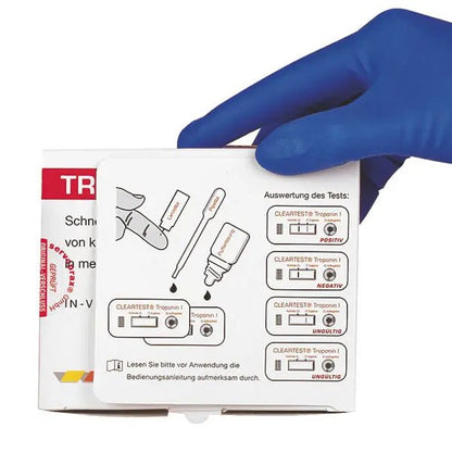 Cleartest Troponin, pack : 20 tests | Pack (20 tests)