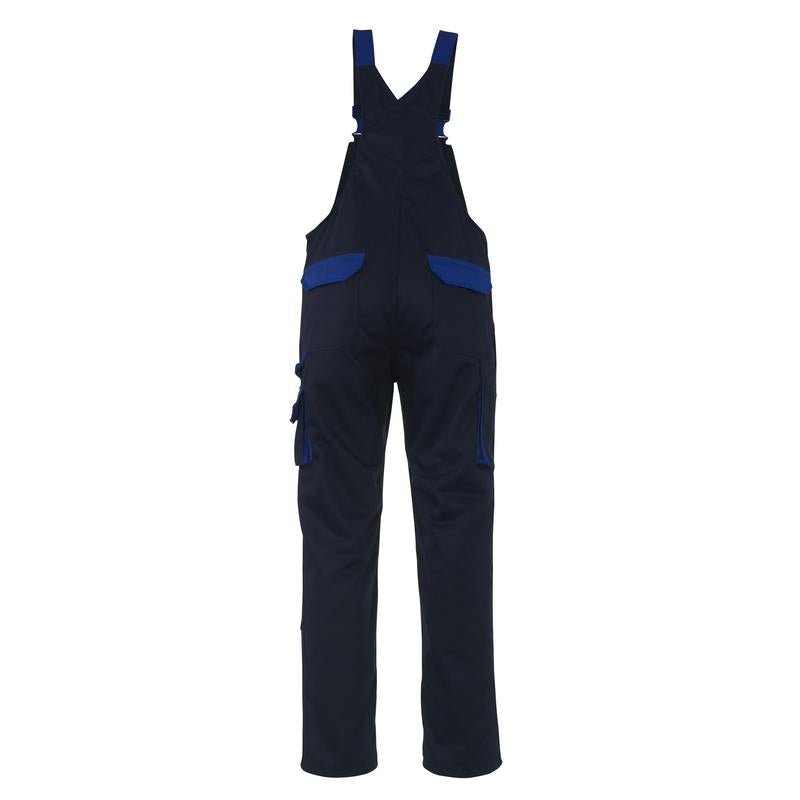 MASCOT® Milano salopette, bleu marine/bleu grain