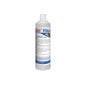 Une bouteille en plastique blanche de 1L avec l'inscription "Arcora Finalin Rince-Éclat Intensif Pour Lave-Vaisselle" de Arcora International GmbH, avec des lettres bleues et une image de lave-vaisselle, assure une vaisselle brillante et contient un mode d'emploi détaillé.