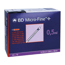 Seringue à insuline Micro-Fine Plus | Paquet (100 pièces)