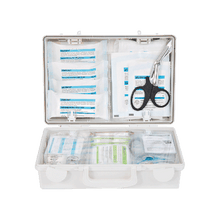 Trousse de premiers secours SN-CD, conforme à la norme, blanche