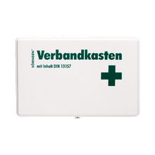 Trousse de premiers secours KIEL, vide, en plastique blanc