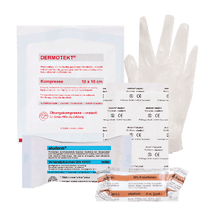 Kit de formation aux premiers secours de type AH avec gants