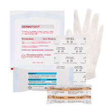 Kit de formation aux premiers secours de type C avec gants