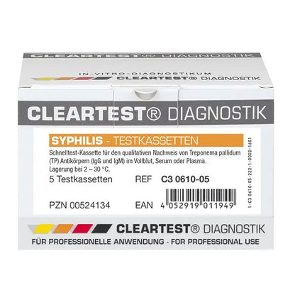 Test clair pour la syphilis