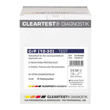 Cleartest CrP (10/30) Cut Off : 10mg/l Référence : 30mg/l Pack : 10 tests | Pack (10 tests)