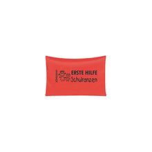Cartable de premiers secours orange