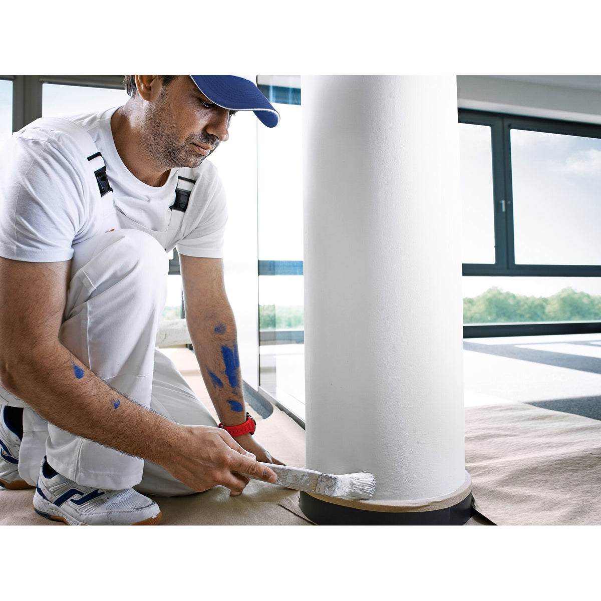 tesa Professional 4319 Kurvenband, hellbraun – Anwendung