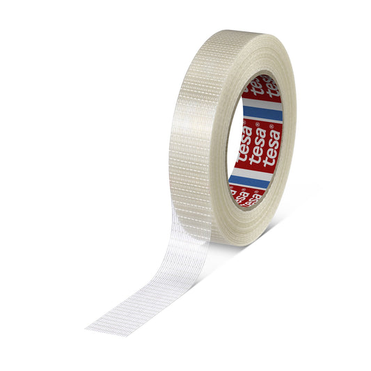tesa 4591 Kreuzfilamentklebeband, transparent 50 m x 25 mm