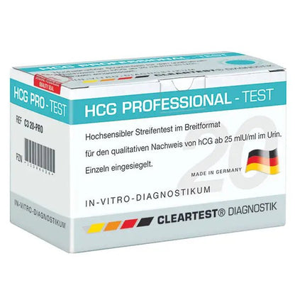 Test de grossesse Cleartest HCG-Professional, pack : 20 tests | Pack (20 tests)