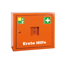 Armoire à pharmacie JUNIORSAFE, conforme à la norme, orange