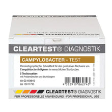 Test Cleartest Campylobacter, à partir des selles