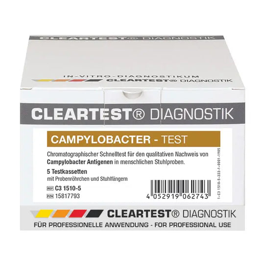 Test Cleartest Campylobacter, à partir des selles