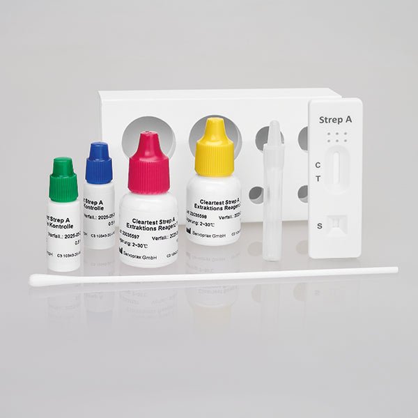 Cleartest light Strep-A, paquet de bandelettes de test : 5 tests | Pack (5 essais)