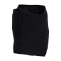 Le sac à déchets réutilisable EMIL DEISS KG (GmbH + Co.) DEISS 6510 (1 pièce), 550x600 mm, noir, est un sac à déchets en tissu noir, rectangulaire, avec un dessus ouvert, qui se tient vide et droit sur un fond blanc.