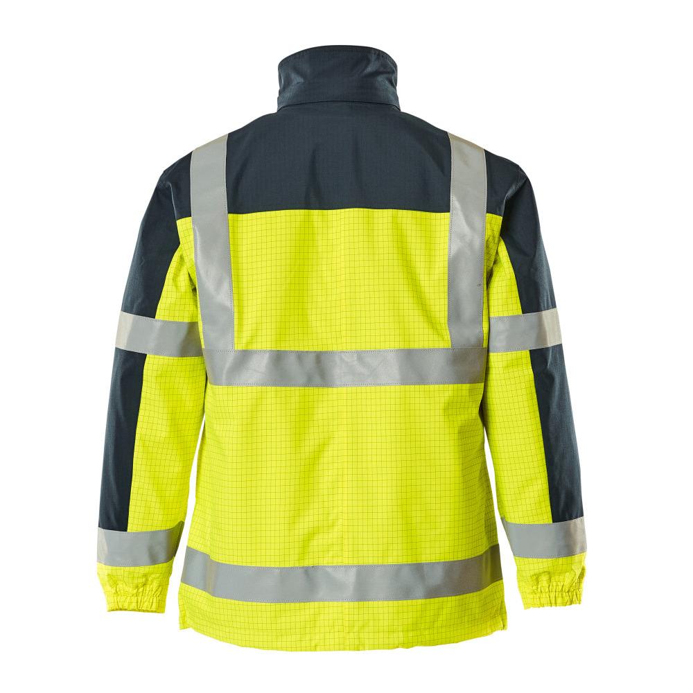MASCOT® Lungern Parka Multisafe, jaune haute visibilité/marine