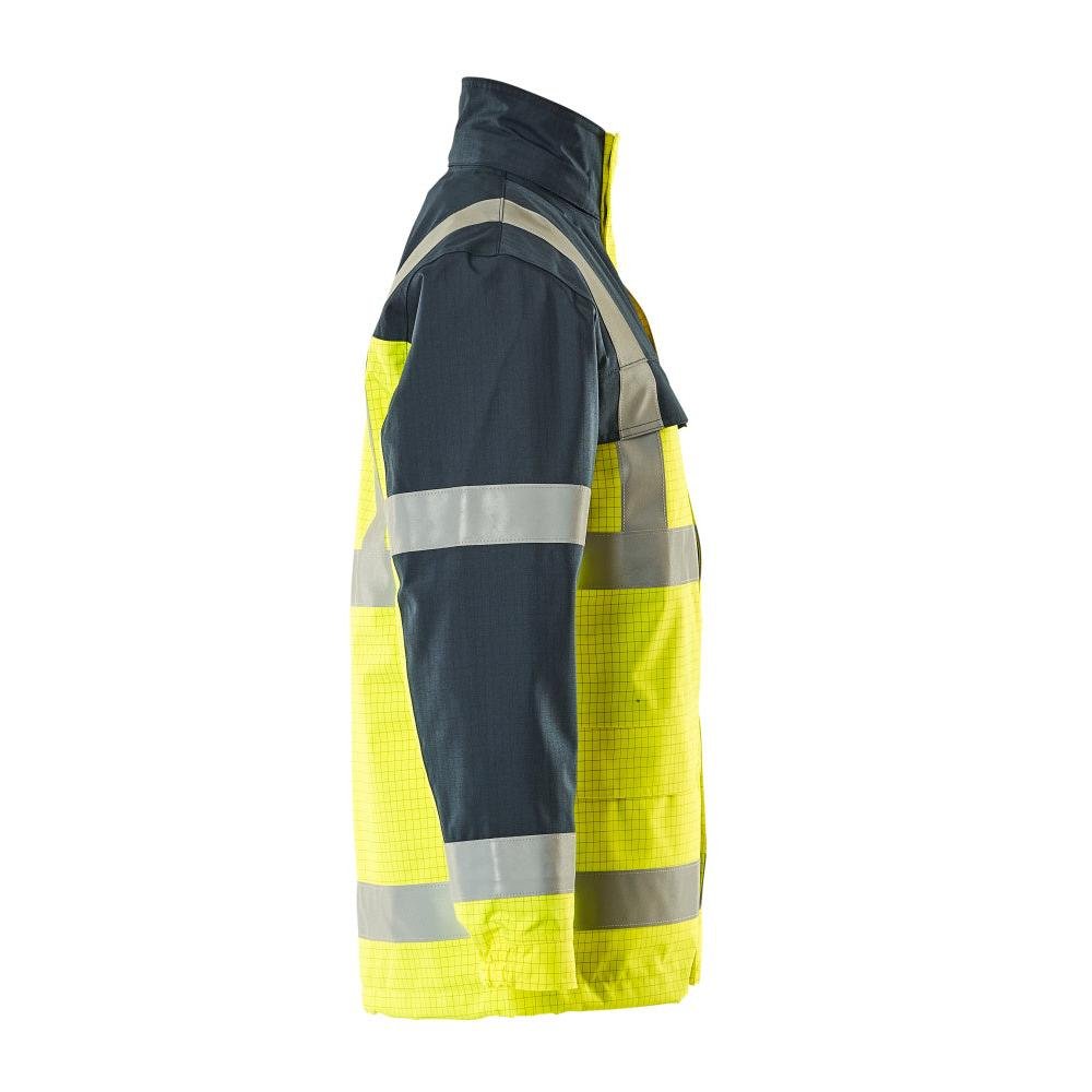 MASCOT® Lungern Parka Multisafe, jaune haute visibilité/marine