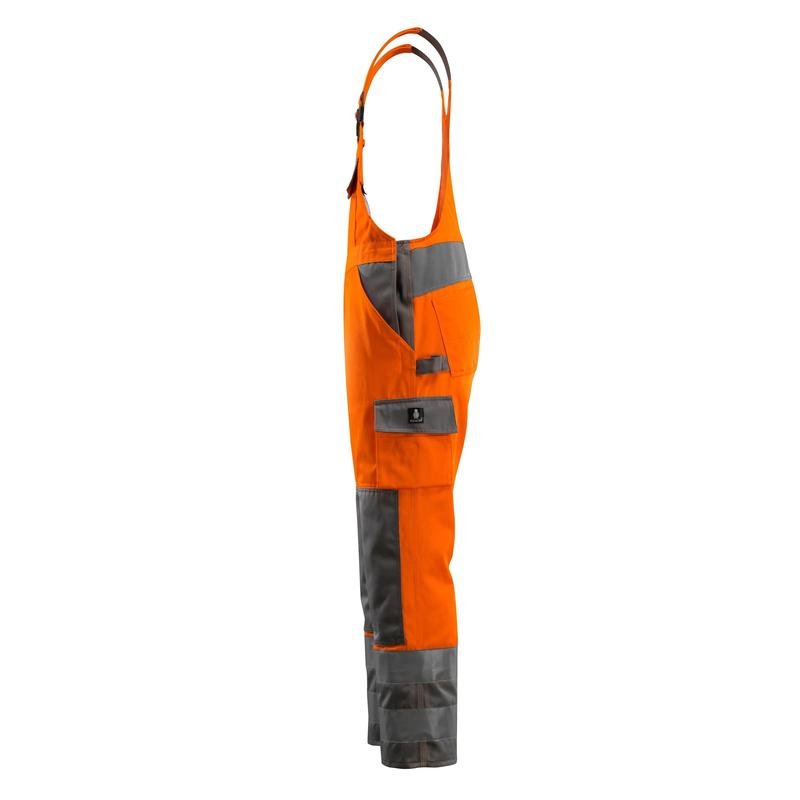 MASCOT® Barras salopette, orange haute visibilité/anthracite