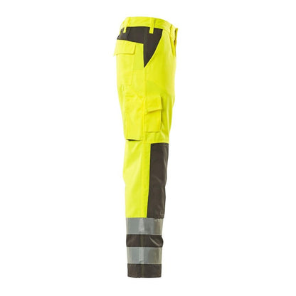 Pantalon MASCOT® Olinda, jaune haute visibilité/anthracite