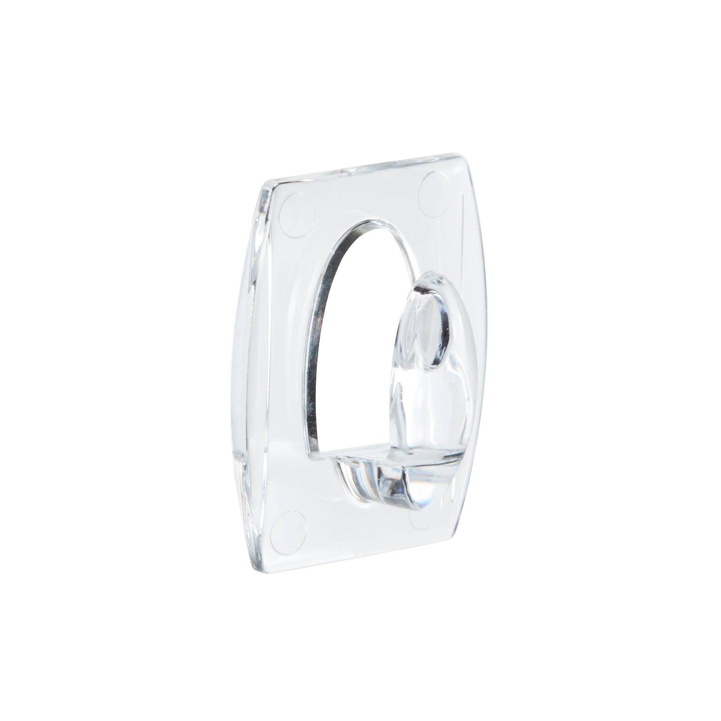 Der 3M Command™ Mini-Haken, transparent mit transparenten Strips (17006CLRFGN), von 3M Deutschland GmbH eignet sich perfekt für Aufbewahrung ohne Bohren dank des klaren Designs und der einfachen Befestigung.