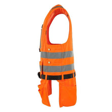 Gilet porte-outils MASCOT® Yorkton, orange haute visibilité