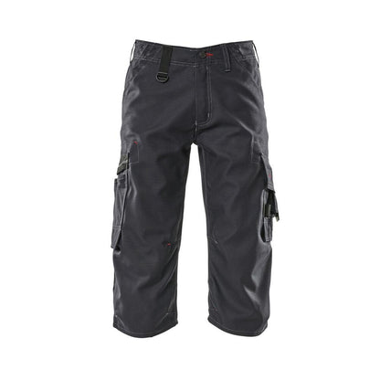MASCOT® Limnos pantalon trois-quarts, noir-bleu