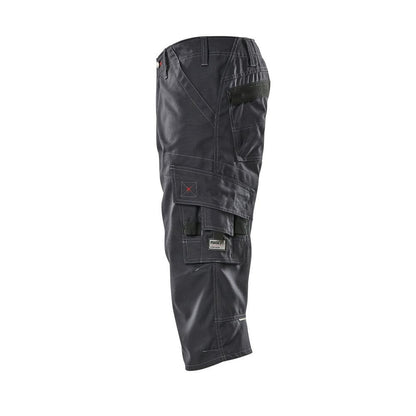 MASCOT® Limnos pantalon trois-quarts, noir-bleu