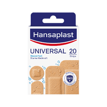 Pansements Hansaplast UNIVERSAL, 20 pièces, 4 tailles