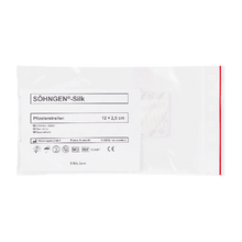 Bandes de pansement SÖHNGEN®-Silk 12 x 2,5 cm, par lot de 5