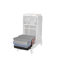 Numatic MMK 3, coffret de vadrouille noir - 2 x boîte de vadrouille MoppMatic MK 3, bol pour seau | Paquet (1 pièce)