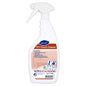 La bouteille vaporisateur blanche de 750 ml "Room Care R11, nettoyant pour joints et éliminateur de moisissures" de Diversey Deutschland GmbH & Co. OHG dispose d'une gâchette ergonomique, d'une formule puissante et d'une étiquette multilingue avec des symboles d'utilisation et de sécurité.