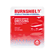 Pansement en mousse hydrogel Burnshield, stérile, 10 x 10 cm