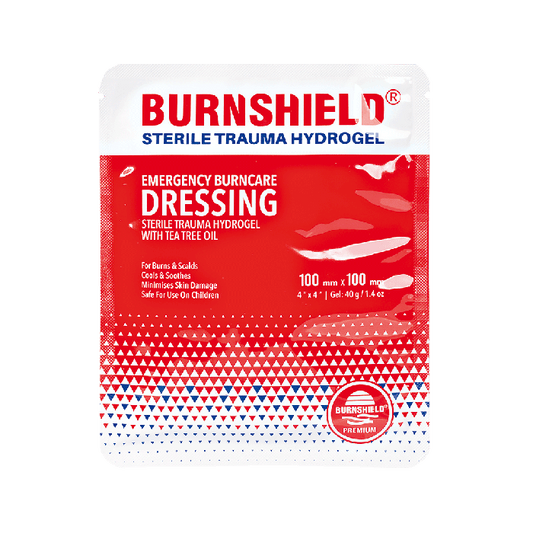 Pansement en mousse hydrogel Burnshield, stérile, 10 x 10 cm