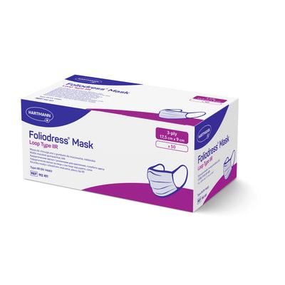Masque Foliodress vert parfait | Paquet (50 pièces)