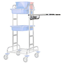 Cadre de support VERMOP 2X70 L, rabattable, chromé, 58 x 47 x 19 cm | 1 pièce 