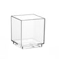 Les bols à fingerfood Starpak 30 sont des récipients PS clairs et carrés (55 ml, 4,7 x 4,2 x 4,2 cm), parfaits pour servir ou présenter, illustrés sur fond blanc ; paquet de 30 pièces.