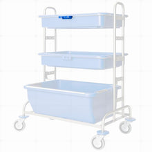 Support de poignée VERMOP. f. Bol XL, bleu, 11 x 5 x 1 cm