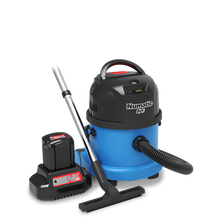 Aspirateur eau et poussière sur batterie Numatic WBV370NX/1, bleu, jeu d'accessoires A11/85 | Paquet (1 pièce)