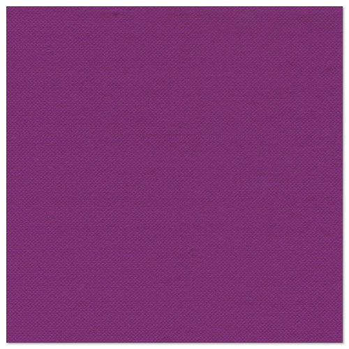 Une serviette rectangulaire unie violette de PAPSTAR GmbH, les "ROYAL Collection" 20 serviettes (1/4-pli, 40x40 cm), illustrée sur fond blanc - idéale pour une décoration de table élégante.