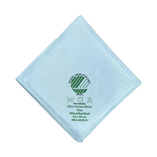 Numatic Ultra Shine Tentax Verre TBS, 40 x 40 - bleu | Paquet (1 pièce)