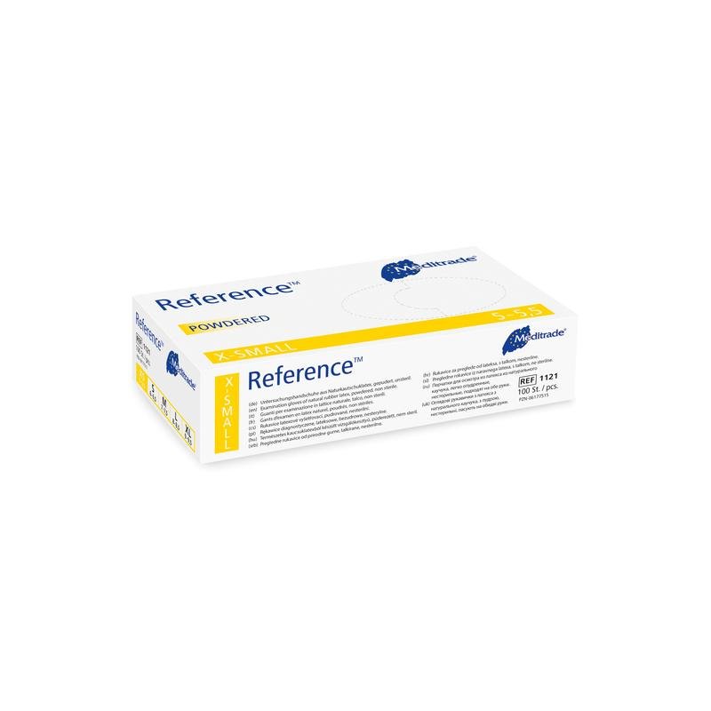 Gants d'examen de latex Meditrade Reference ™