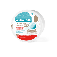BAYROL Chlorilong Summer Bloc 0,5 kg soin piscine 6en1 pour une eau cristalline